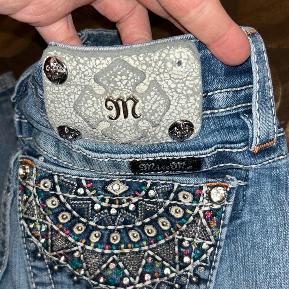Miss Me Bootcut Jeans Size 27 - Picture 3 of 9